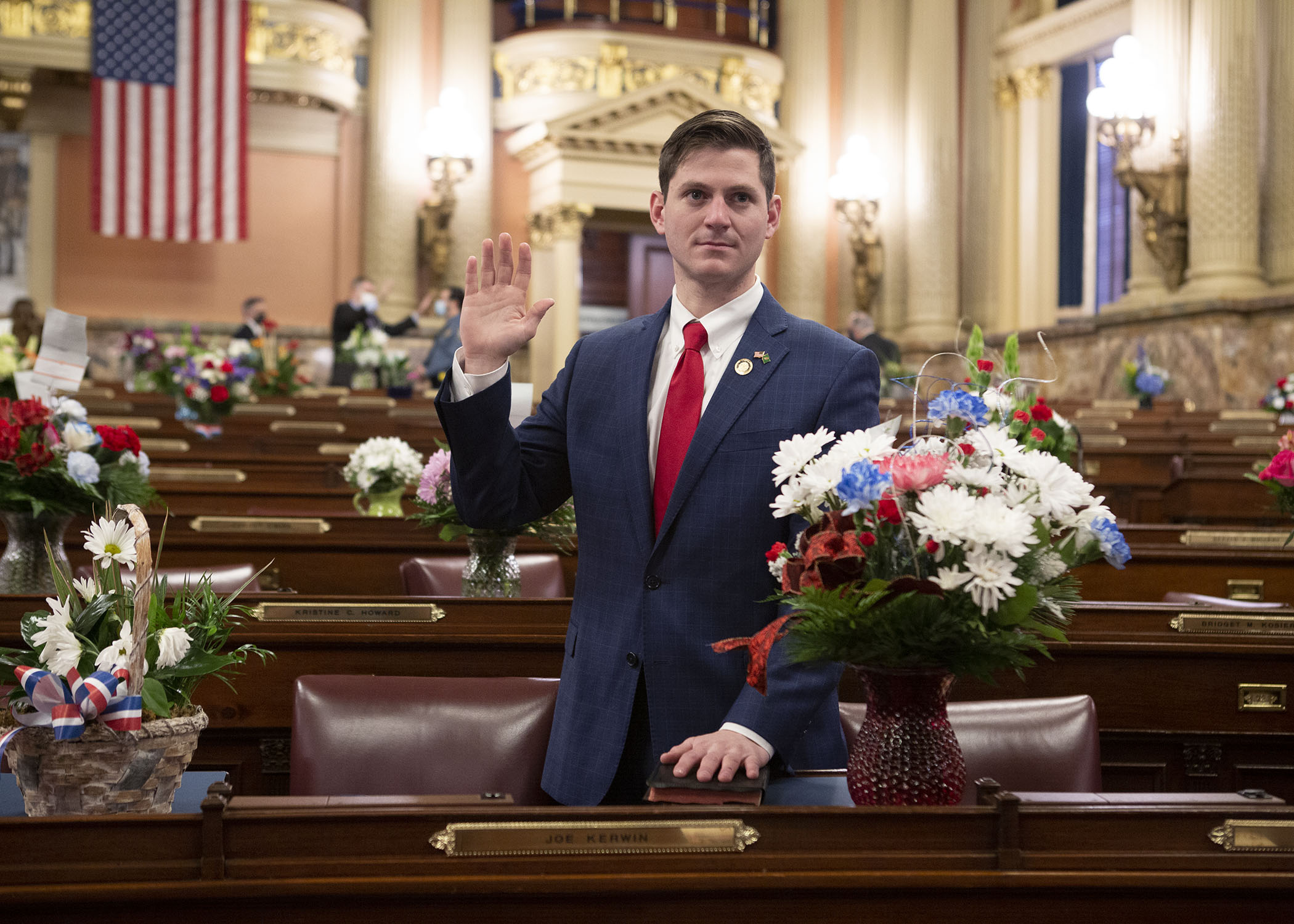 Kerwin Sworn in as State Representative 